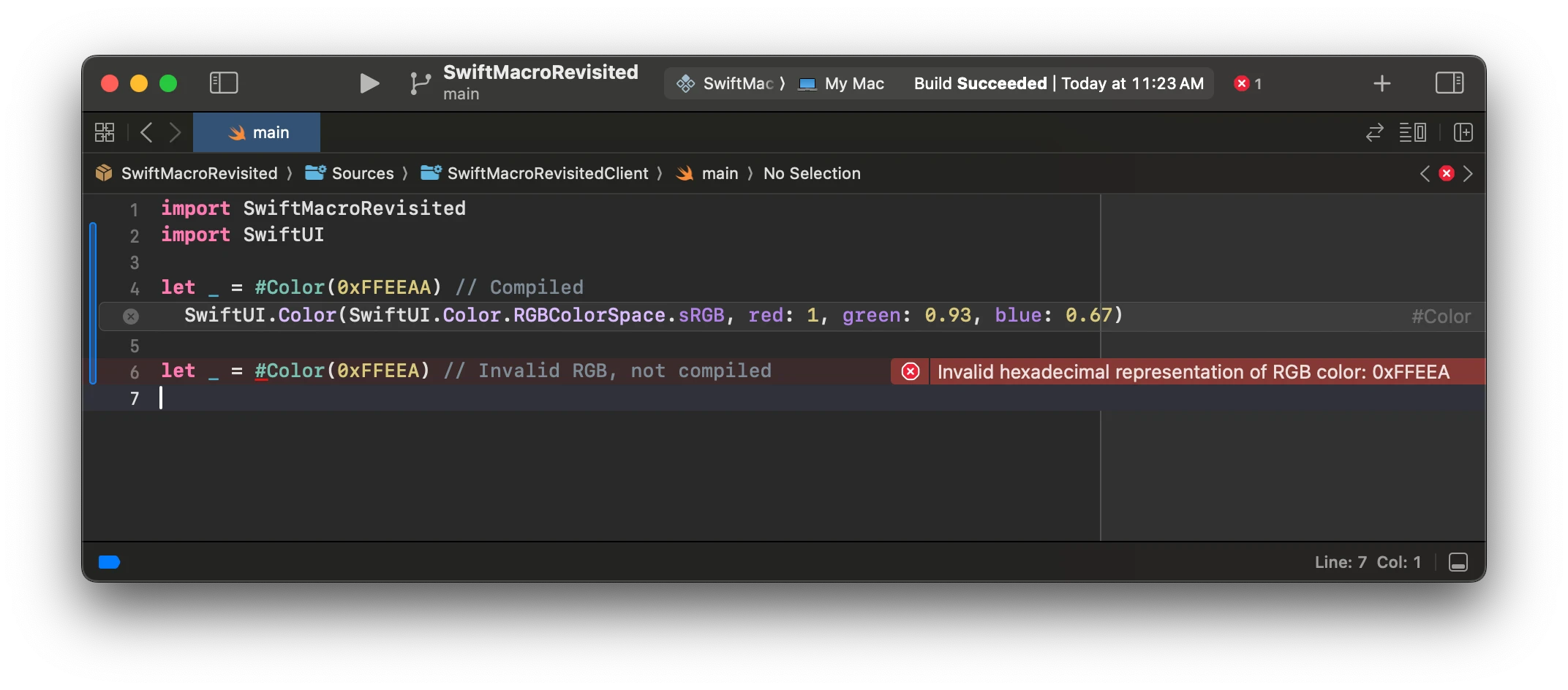 Invalid RGB Literal That Does Not Compiled